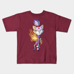 Blaze the Cat Kids T-Shirt